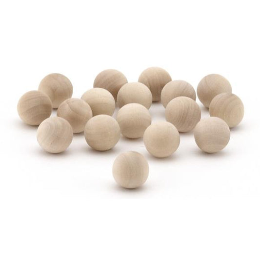Hygloss Wood Balls 18/Pkg