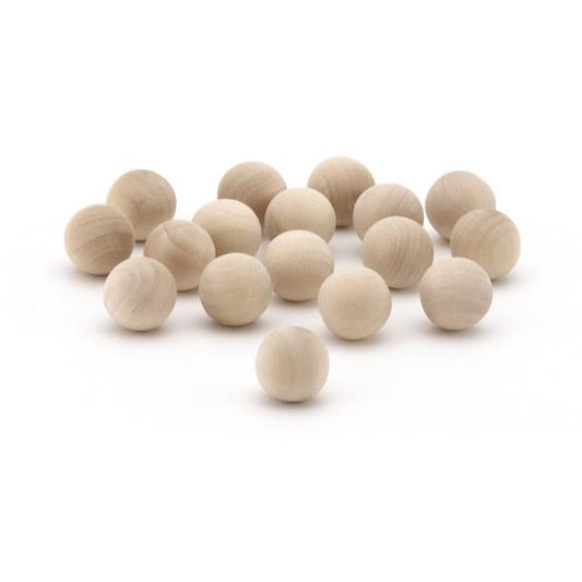 Hygloss Wood Balls 12/Pkg