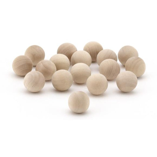 Hygloss Wood Balls 8/Pkg