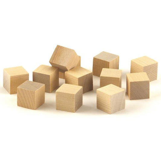 Hygloss Wood Blocks 12/Pkg