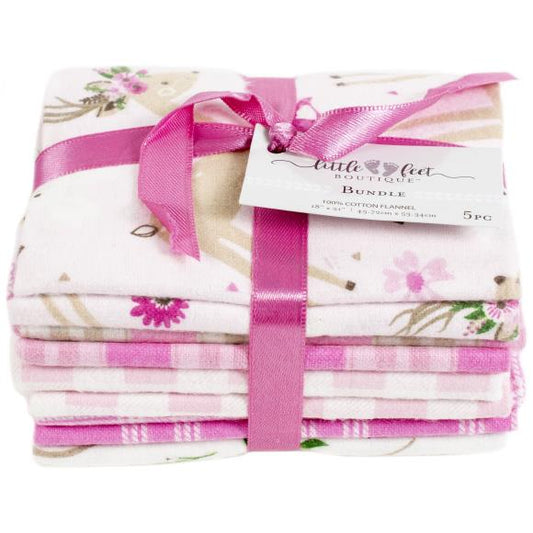 Fabric Editions Little Feet Boutique Fat Quarter Bundle 5pcs