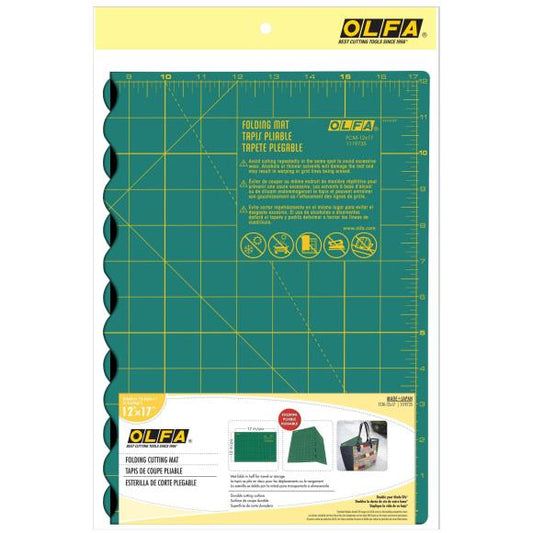 OLFA Folding Cutting Mat 12"X17"