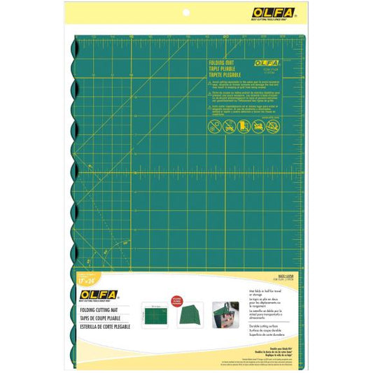 OLFA Folding Cutting Mat 17"X24"