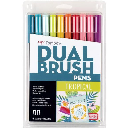 Tombow Dual Brush Pens 10/Pkg