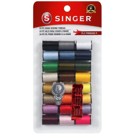 SINGER Polyester Thread 10yd 24/Pkg