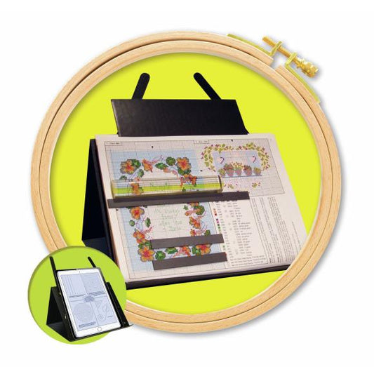 PROP-IT Portable Magnifying Needlework Chart Holder