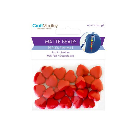 Craft Medley Plastic Beads 20g