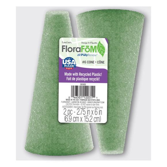 FloraCraft FloraFoM Cone 2/Pkg