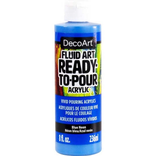 DecoArt FluidArt Ready-To-Pour Acrylic Paint 8oz