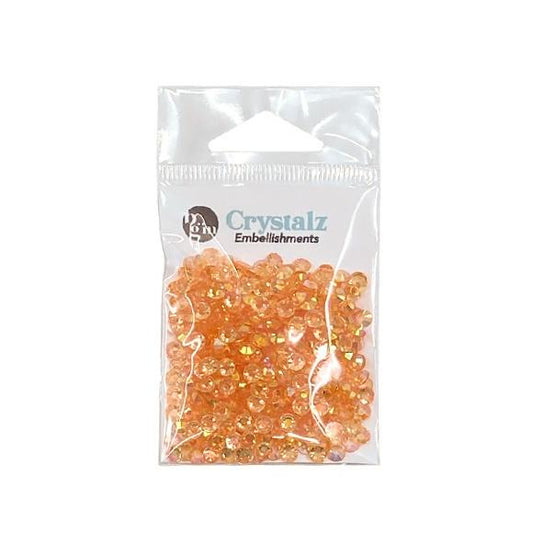 Buttons Galore Crystalz Clear Flat Back Gems