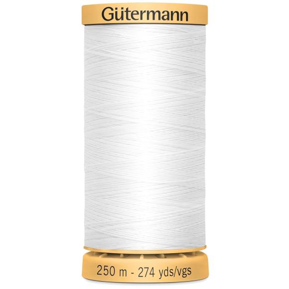 Gutermann Natural Cotton Thread 273yd