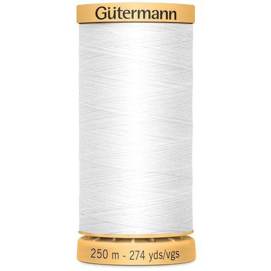 Gutermann Natural Cotton Thread 273yd