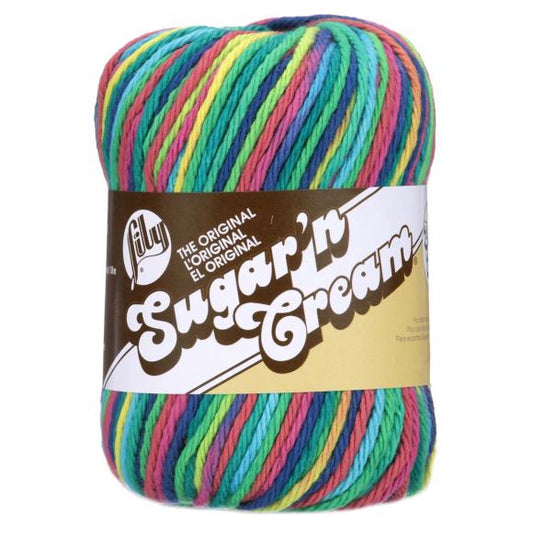 Lily Sugar'n Cream Yarn - Ombres Super Size
