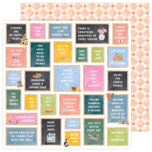 Paige Evans Garden Shoppe Double-Sided Cardstock 12"X12"