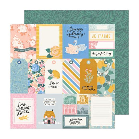 Maggie Holmes Parasol Double-Sided Cardstock 12"X12"