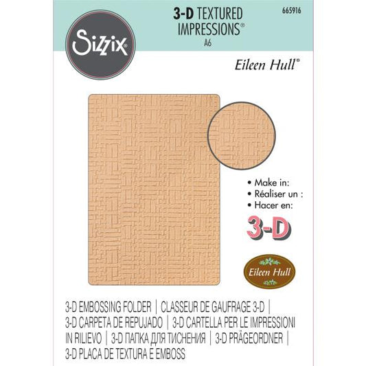 Sizzix 3D Textured Impressions By Eileen Hull