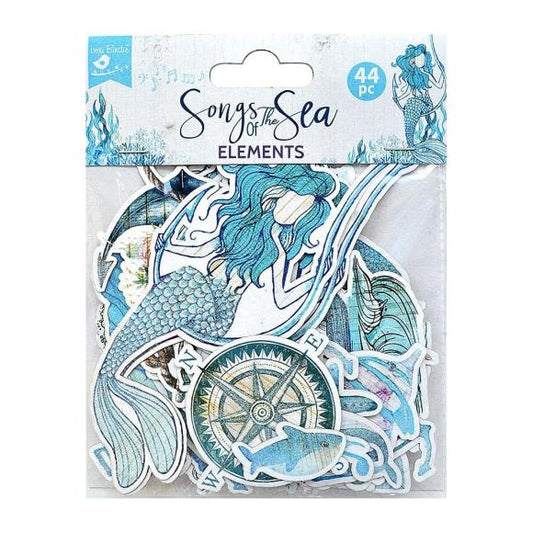Little Birdie Ephemera Embellishment 44/Pkg