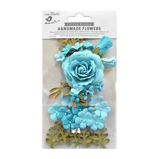 Little Birdie Rooney Paper Flowers 23/Pkg