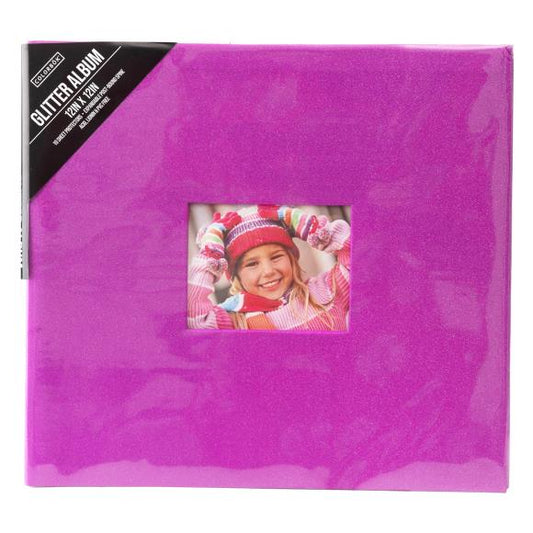 Colorbok Post Bound Glitter Album 12"X12"