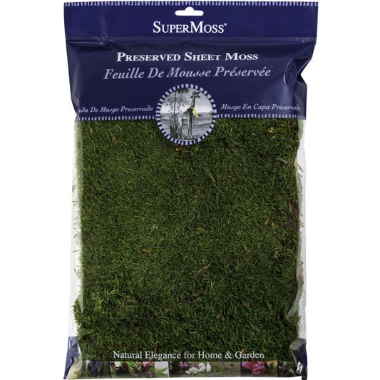 SuperMoss Preserved Sheet Moss 2oz