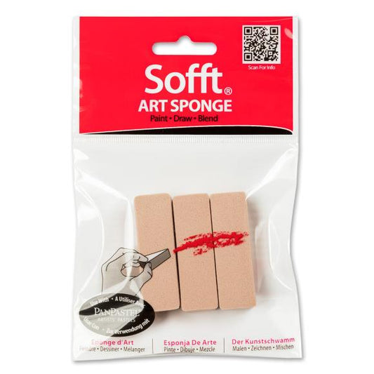 PanPastel Sofft Art Sponges 3/Pkg