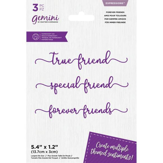 Crafter's Companion Gemini Expressions Dies