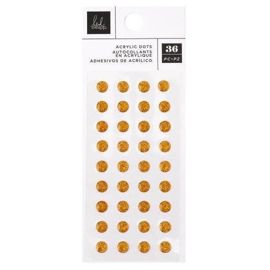 Heidi Swapp Set Sail Acrylic Dot Stickers