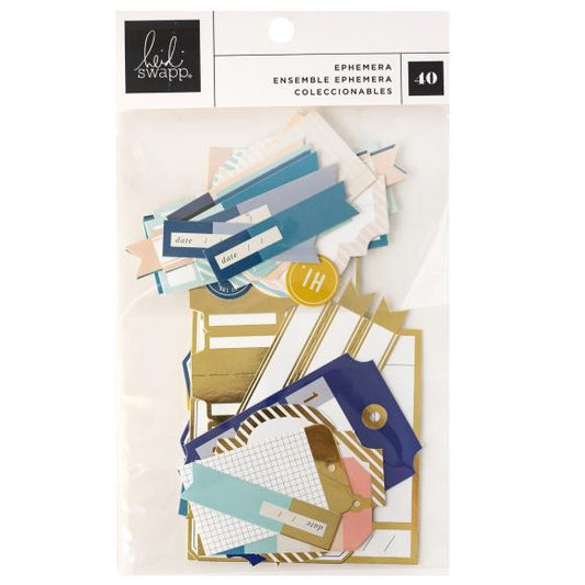 Heidi Swapp Set Sail Journaling Ephemera Die-Cuts