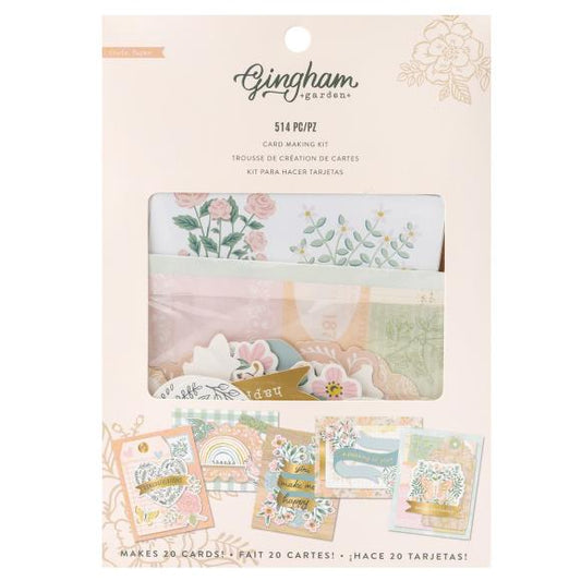 Maggie Holmes Gingham Garden Card Kit