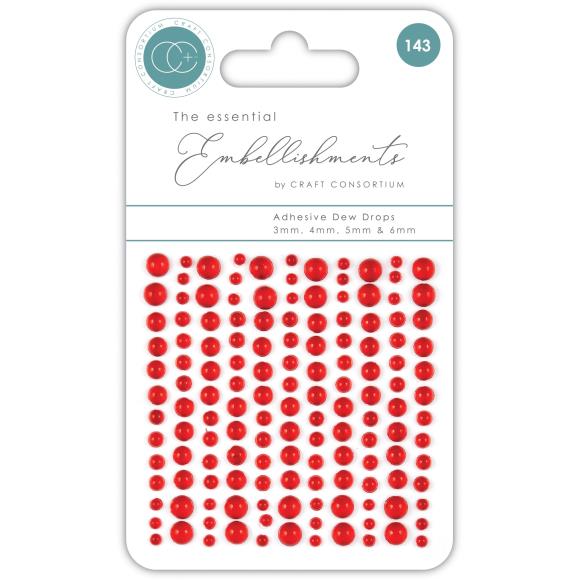 Craft Consortium Essential Adhesive Dew Drops 143/Pkg