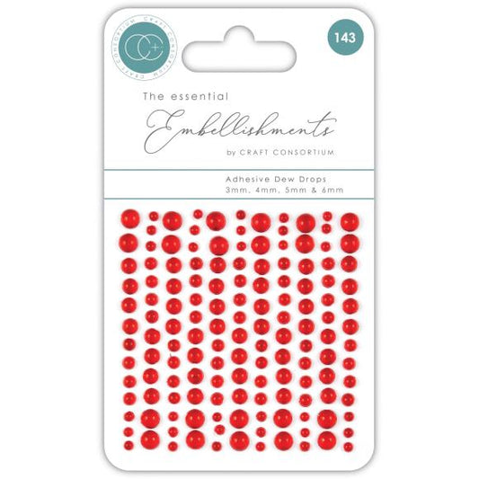 Craft Consortium Essential Adhesive Dew Drops 143/Pkg