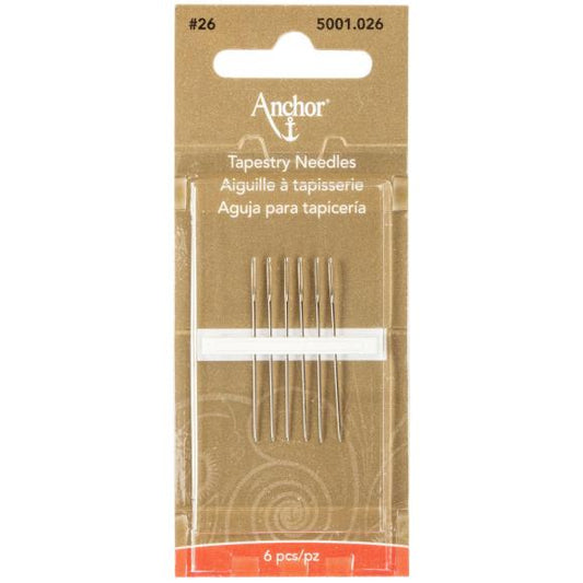 Anchor Tapestry Hand Needles 6/Pkg