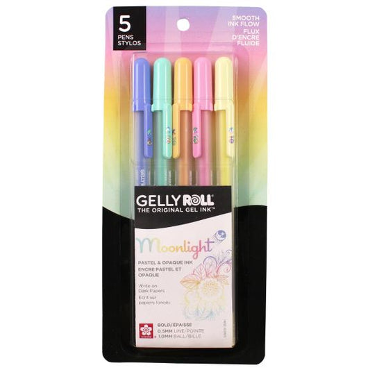 Sakura Gelly Roll Moonlight 10 Bold Pen Set 5/Pkg