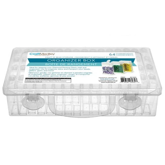 Craft Medley Mini Canister Storage Box 64/Pkg