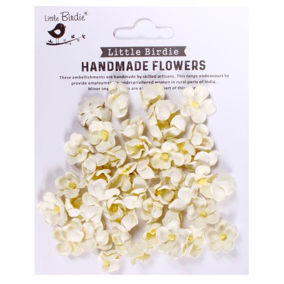 Little Birdie Paula Paper Flowers 50/Pkg