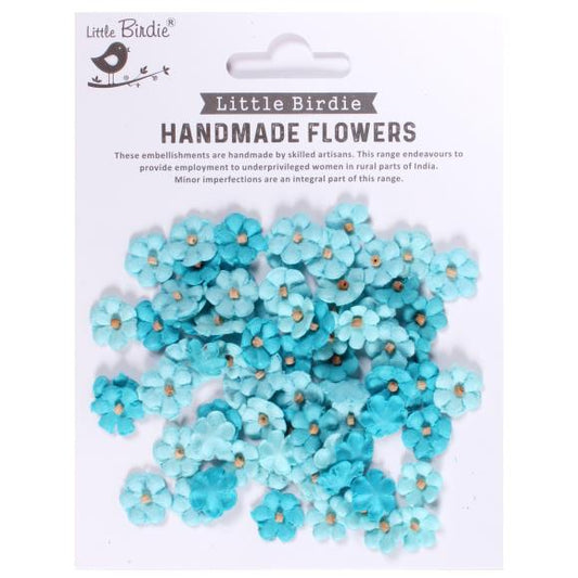 Little Birdie Esme Paper Flowers 80/Pkg