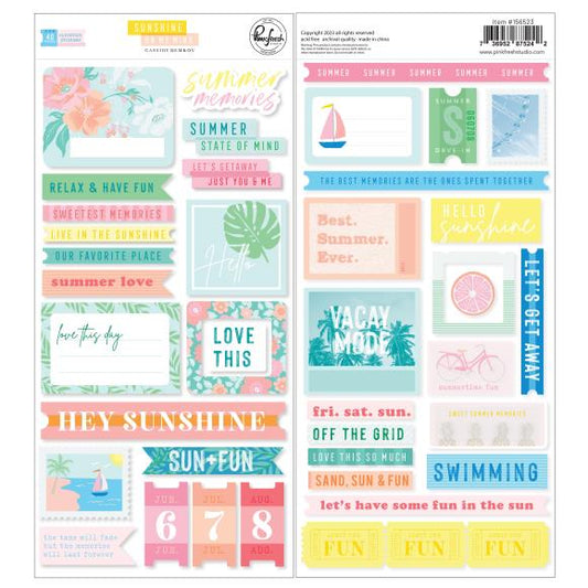 Pinkfresh Cardstock Stickers