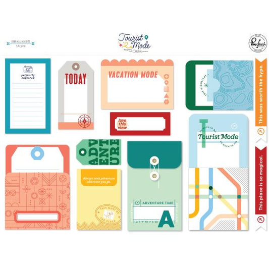 Pinkfresh Journaling Bits 14/Pkg