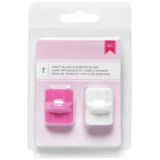 American Crafts Pink Craft Blade Trimmer Blades 2/Pkg