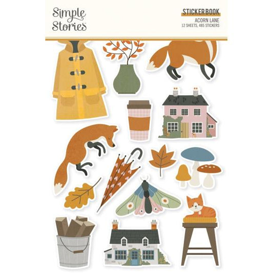 Simple Stories Sticker Book 12/Sheets
