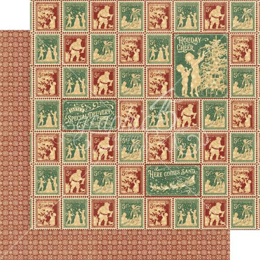 Letters To Santa Double-Sided Cardstock 12"X12"
