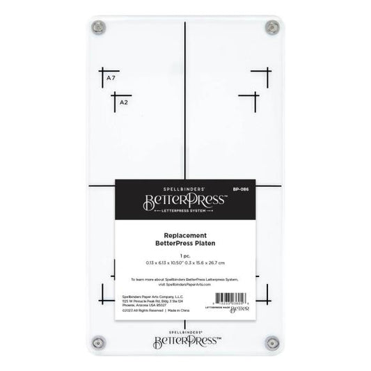 Spellbinders BetterPress Platen Replacement