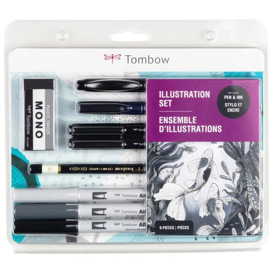 Tombow Illustration Set