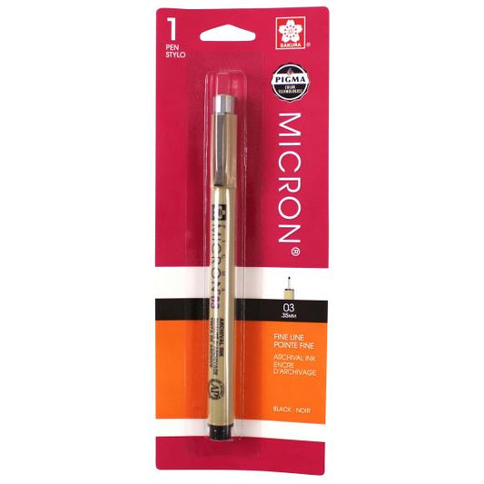Sakura Pigma Micron Pen 03 .35mm