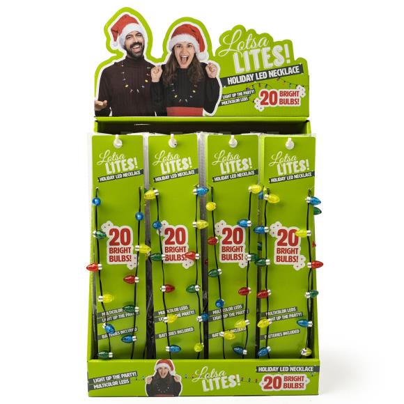 Lotsa LITES Holiday LED Necklaces