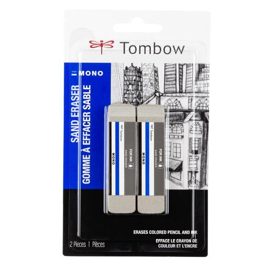 Tombow MONO Sand Eraser 2/Pkg