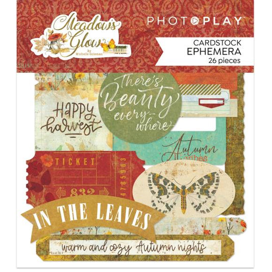 Meadow's Glow Ephemera Cardstock Die-Cuts