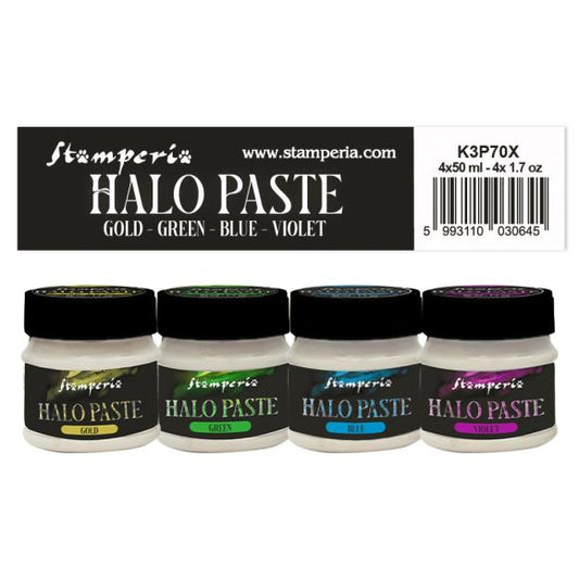 Stamperia Halo Paste 50ml 4/Pkg