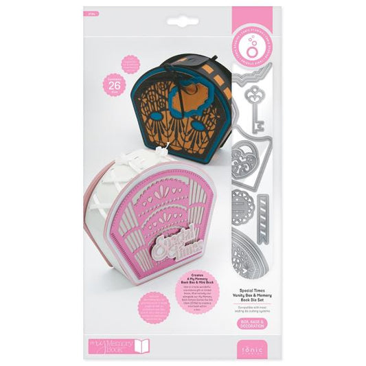 Tonic Studios Vanity Box & Memory Book Die Set