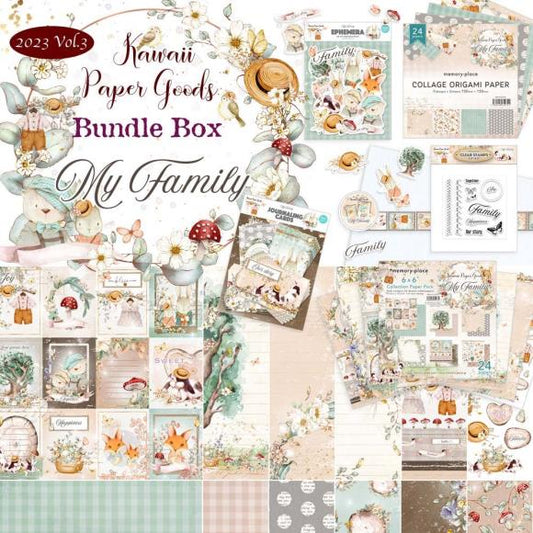 Memory Place Kawaii Paper Goods Bundle Box